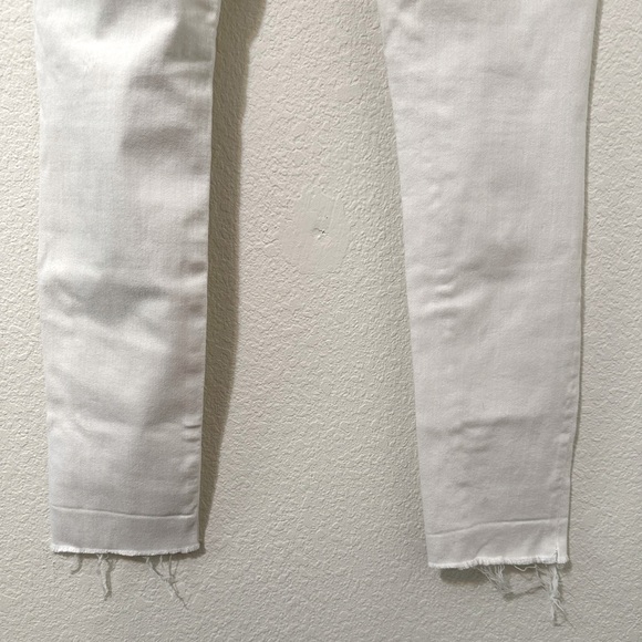 AG Adriano Goldschmied Super Skinny White Ankle Leggings - Picture 5 of 10